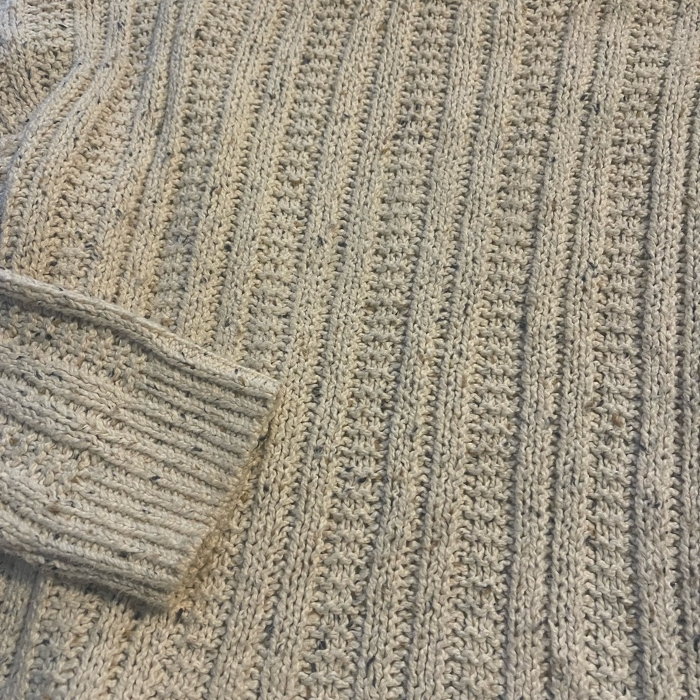 Cozy Cream Cable Knit Sweater - Picture 2 of 4